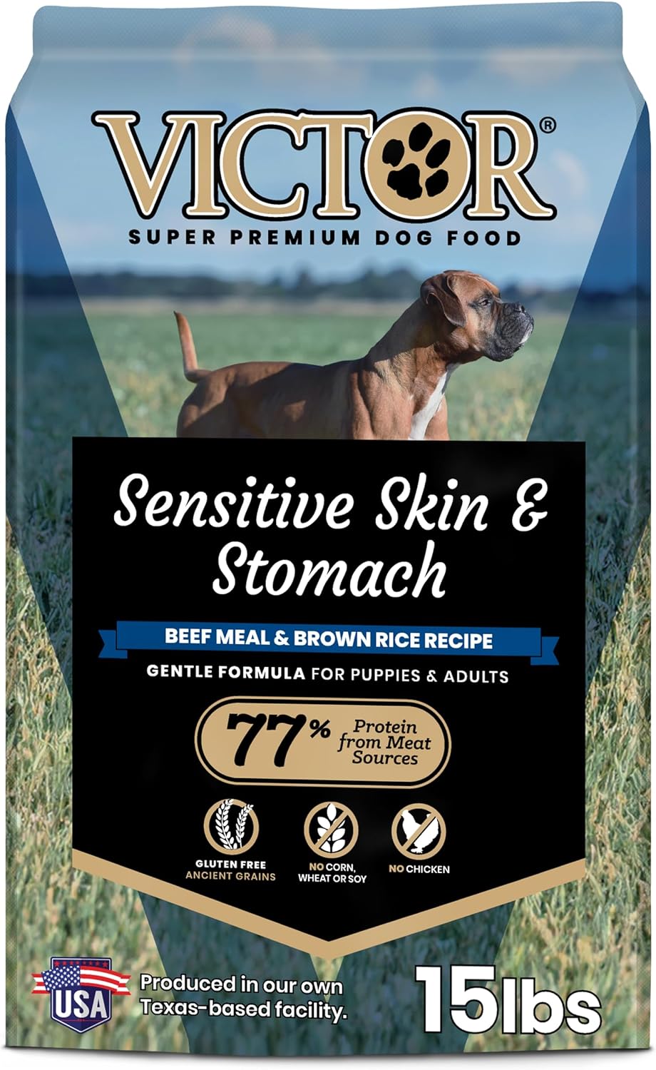 VICTOR Sensitive Skin & Stomach Beef Meal & Brown Rice Dog Food — image 12