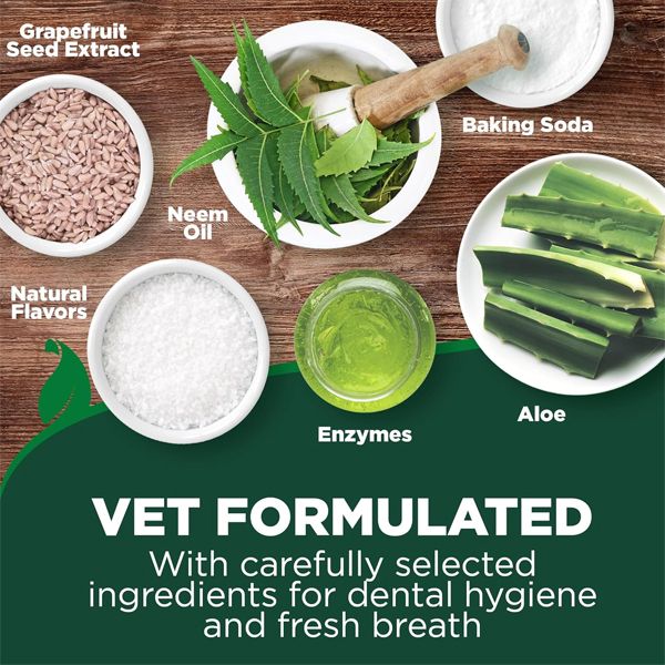 Vet’s Best Puppy Dental Care Kit – Peanut Butter Flavor, 3.5 oz