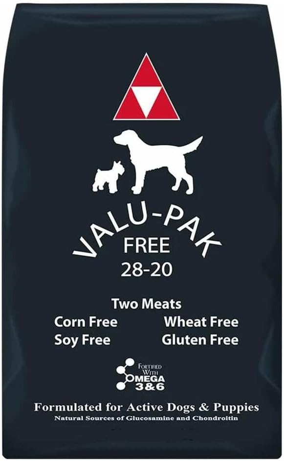 Valu-Pak Free 28-20 Dry Dog Food – Black Bag