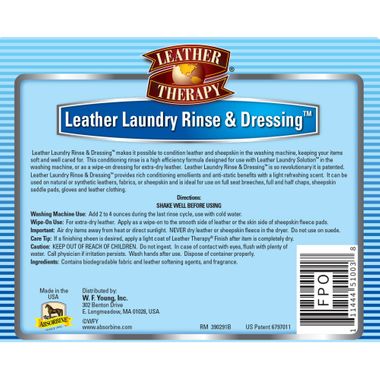 Leather Therapy Laundry Rinse 20oz 